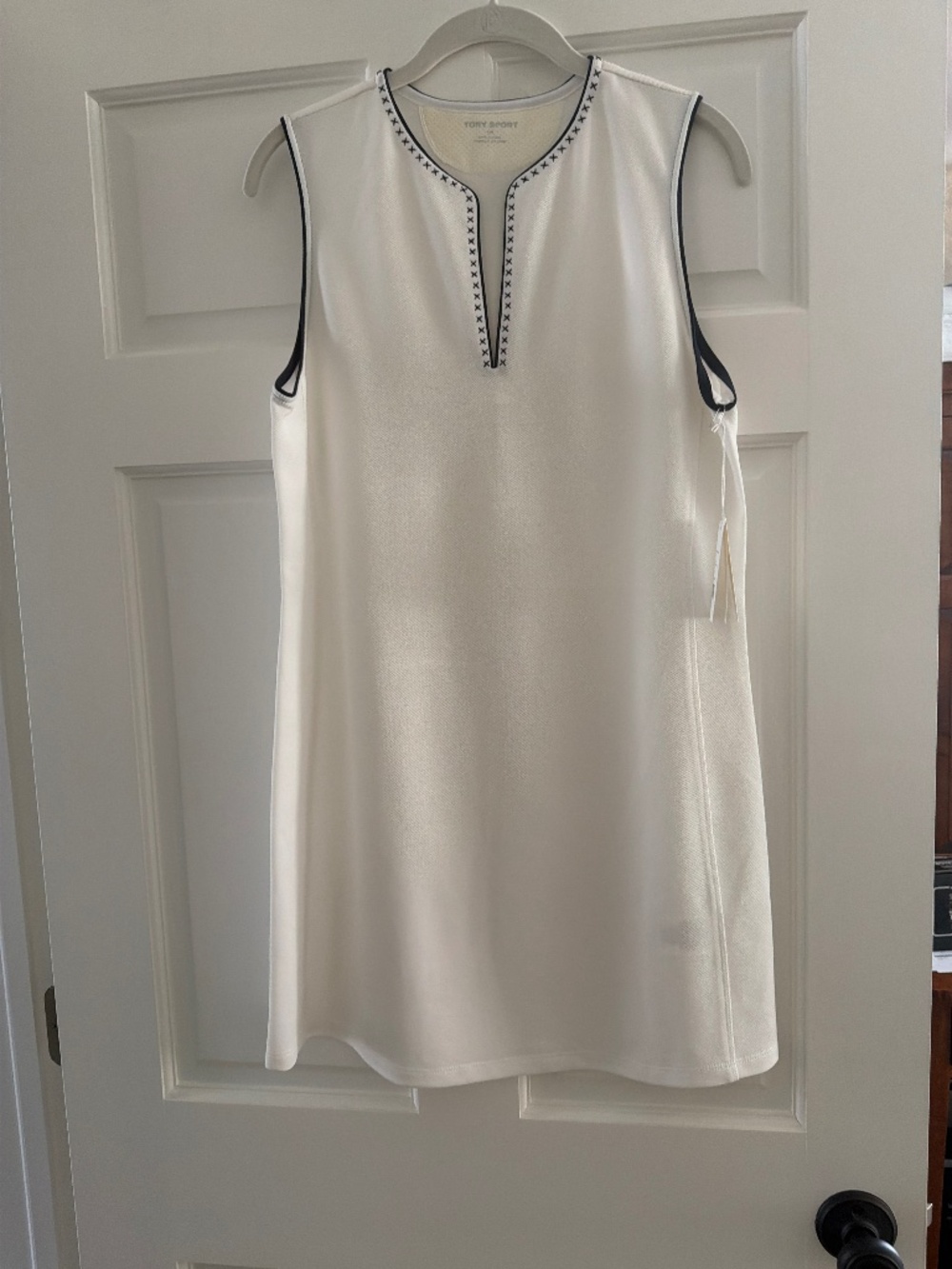 Tory Sport Cross Stitch Dress Size Large NWT